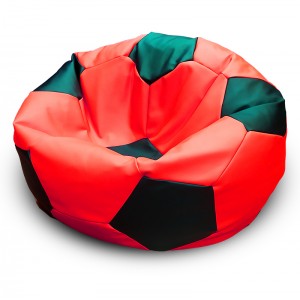 Кресло-мешок Мяч Красно-Черный
