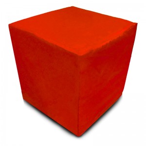 Пуф Кубик Красный(Оксфорд)