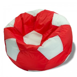 Кресло-мешок Мяч Красно-Белый