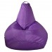Кресло-мешок Груша цвет Фиолетовый (Оксфорд)