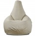 Кресло-мешок груша Молочная (Рогожка)