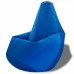 Кресло-мешок груша Синий (Велюр)