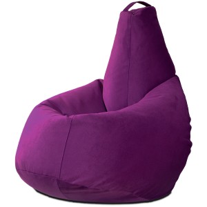 Кресло-мешок груша Фиолетовый (Велюр)