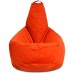 Кресло-мешок груша Оранжевый (Велюр)