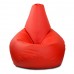 Кресло-мешок Груша Красный (Экокожа)