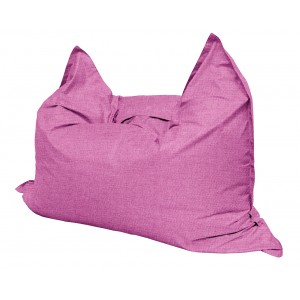 Кресло мешок Подушка Relax цвет Розовый (материал Рогожка)  XXXL 160x140см