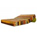 Бескаркасный Диван 140х90х40, цвет Африкан, материал Жаккард, Sofa Roll Long, Puffmebel