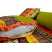 Бескаркасный Диван 140х90х40, цвет Африкан, материал Жаккард, Sofa Roll Long, Puffmebel