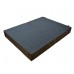 Бескаркасный Диван 140х90х40, цвет коричневый, материал Велюр, Sofa Roll Long, Puffmebel