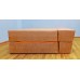  Бескаркасный диван 180х90х40, цвет рыжий, материал Рогожка, DKC, Puffmebel