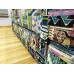 Бескаркасный диван 140х90х40см, цвет Наска, материал Велюр, Sofa Roll Long , Puffmebel 