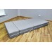 Бескаркасный диван 80х80х40, цвет серый песок, материал Рогожка, Sofa Fom, Puffmebel