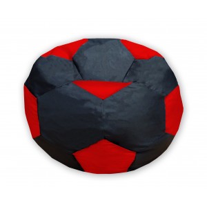 Кресло-мешок Мяч Черно-Красный