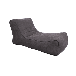 Кресло-мешок Лежак Серый ( Рогожка)
