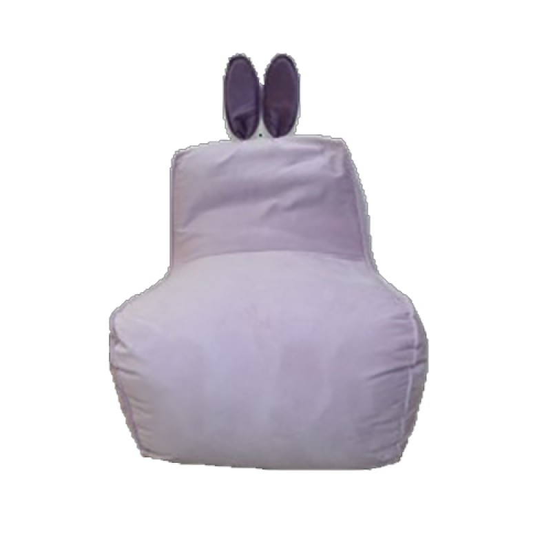 Кресло-мешок Заяц Фиолетовый (Велюр)