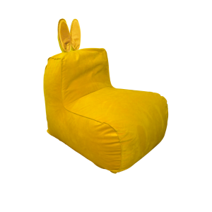 Кресло-мешок Заяц Желтый (Велюр)